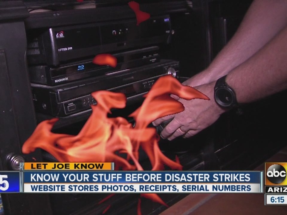 Know your stuff before disaster strikes