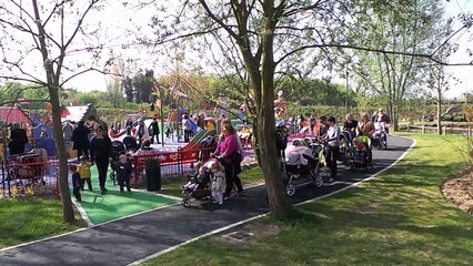 Inauguration du parc La Ferme des Oies à Marcq-en-Baroeul