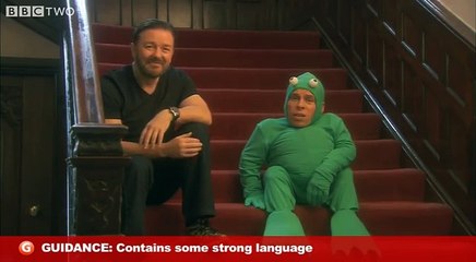 Ricky And Warwick The Frog - Life's Too Short - BBC Two