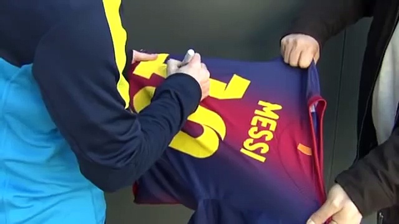 FC Barcelona - Messi y el Barça tienen un recuerdo para Müller