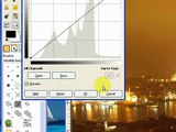 GIMP Tutorial: Using Curves to Improve Night Shots