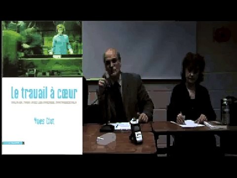 Débat autour du livre d'Yves CLOT Le travail à coeur avec la CGT des cadres