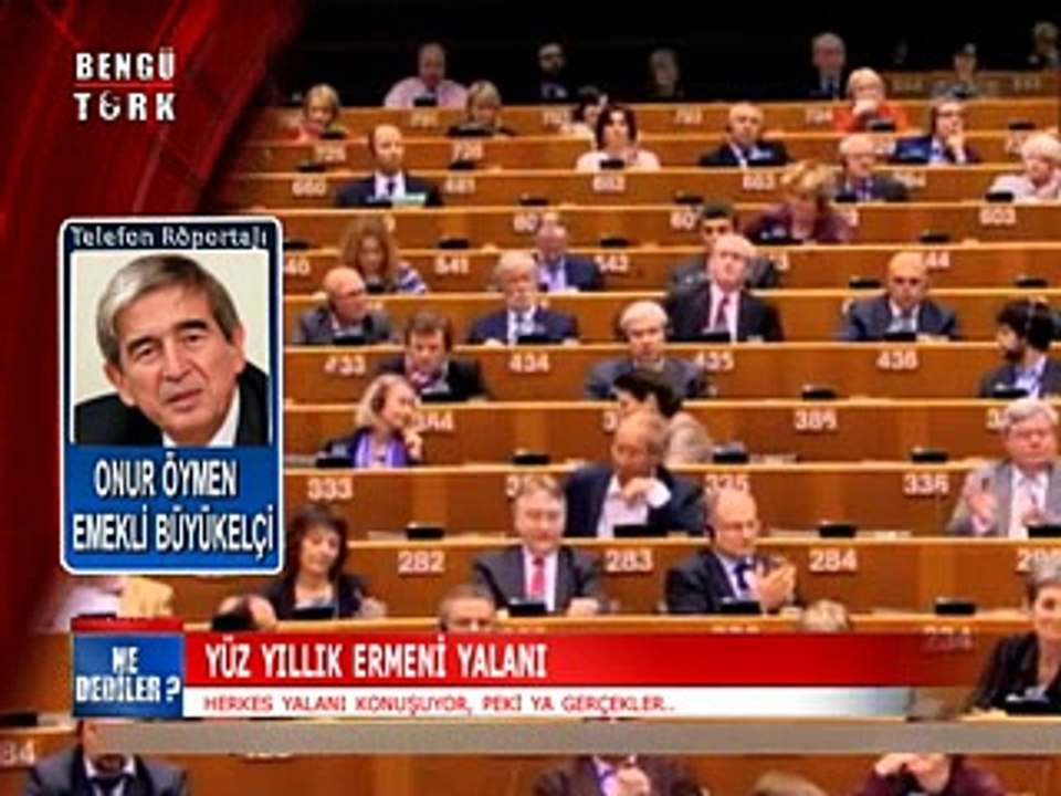 NE DEDİLER? - ONUR ÖYMEN - EMEKLİ BÜYÜKELÇİ 24.04.2015