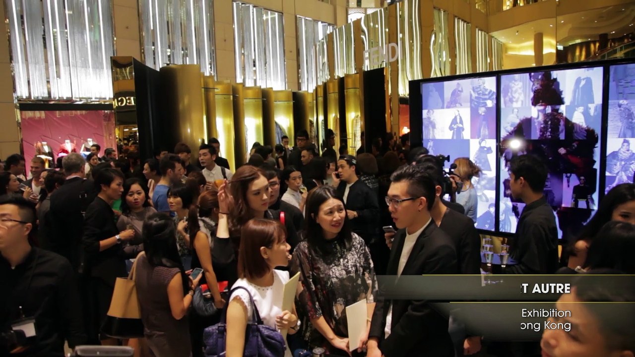 FENDI UN ART AUTRE Exhibition Landmark Atrium, Hong Kong