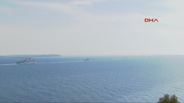 Çanakkale Kara Savaşları'nın 100. Yıl Anma Töreni-6 Türk Yıldızları Gösterisi