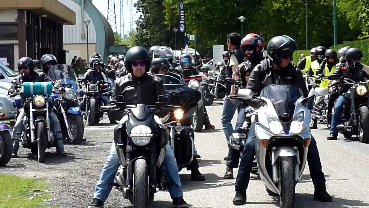 Départ du Run des Crane