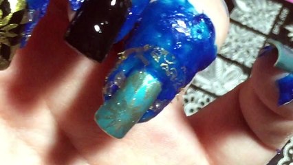 Born pretty store white and gold stamping polish live test