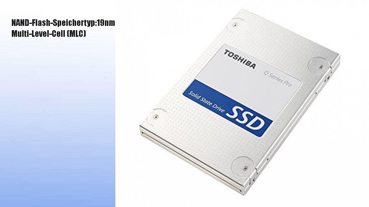 Toshiba SSD Q Series Pro interne SSD-Festplatte 256