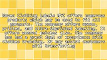 Woven Clothing Labels NYC Supplies Many Products For All Types Of Clothing