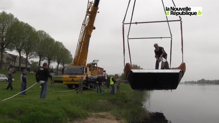 VIDEO (41) Bateaux à l'eau, mission accomplie pour Kaïros à Saint-Dyé-sur-Loire