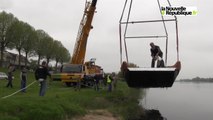 VIDEO (41) Bateaux à l'eau, mission accomplie pour Kaïros à Saint-Dyé-sur-Loire