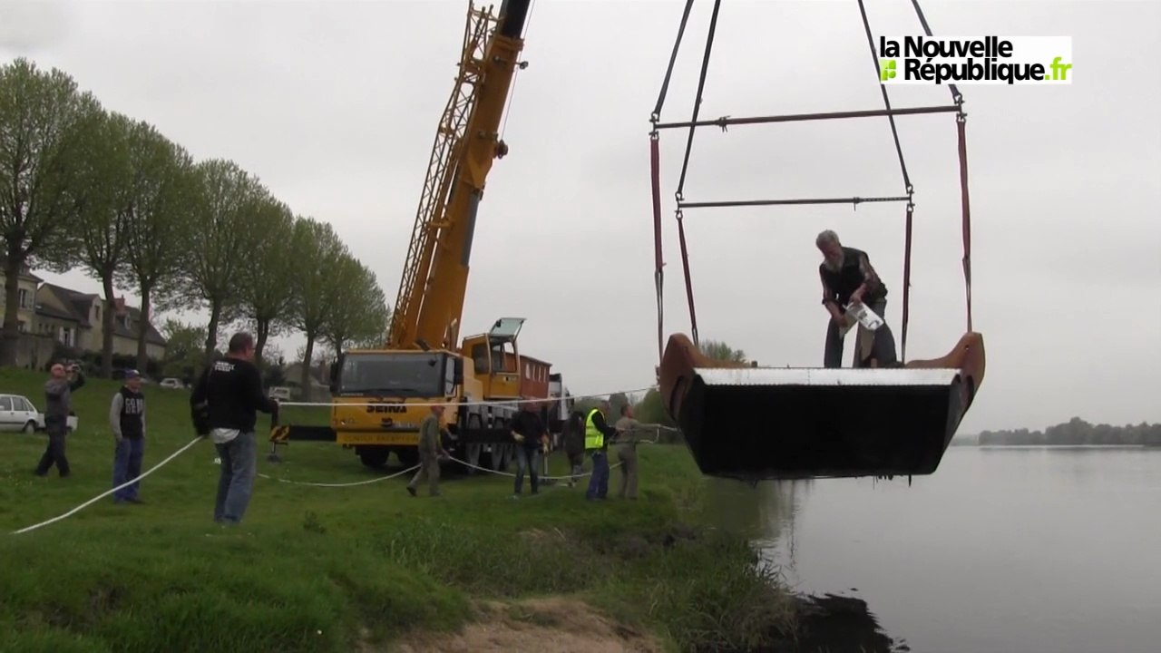 VIDEO (41) Bateaux à l'eau, mission accomplie pour Kaïros à Saint-Dyé-sur-Loire