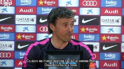 Luis Enrique : "Pep jouera pour la première fois contre Son Barça"