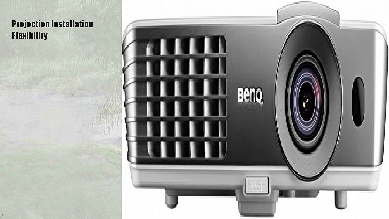 BenQ W1070+ 1080P Full HD Short-throw Video Projector