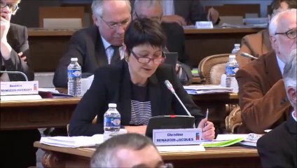 Christine RENAUDIN. Discussion générale. Carte scolaire. 24 avril 2015