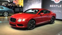 Bentley Continental V8 auf der NAIAS