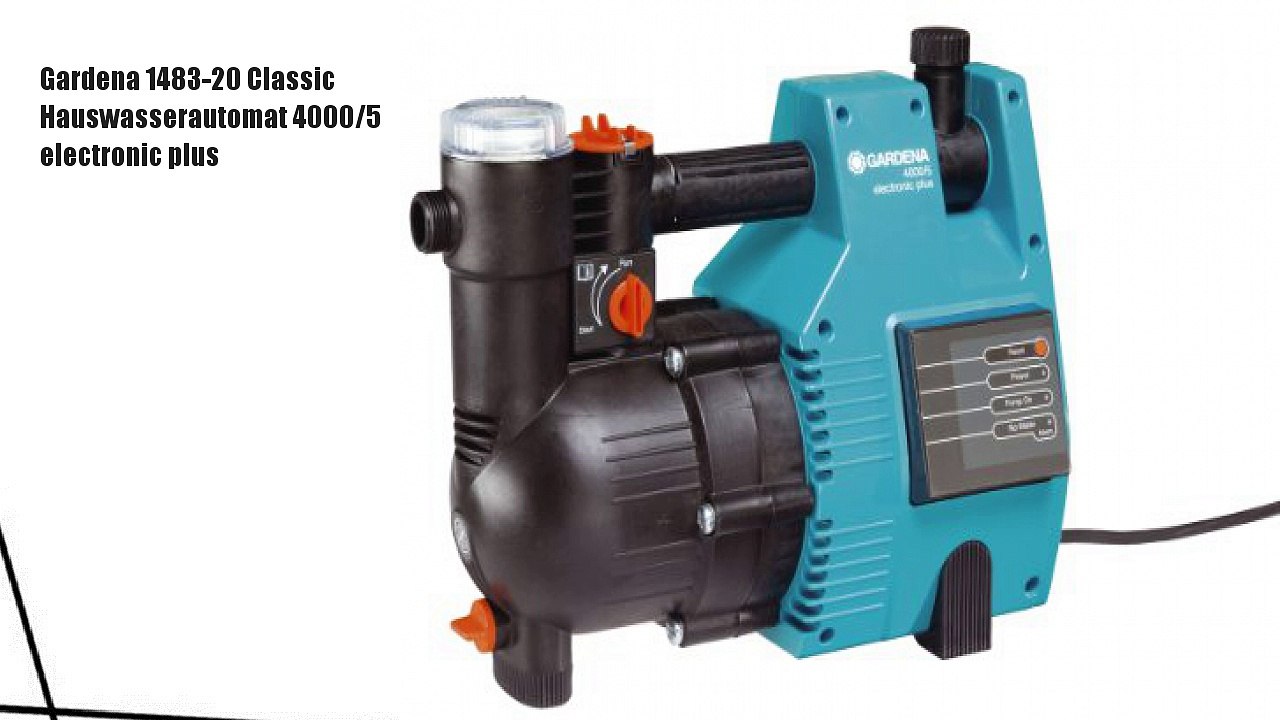 Gardena 1483-20 Classic Hauswasserautomat 4000/5 electronic