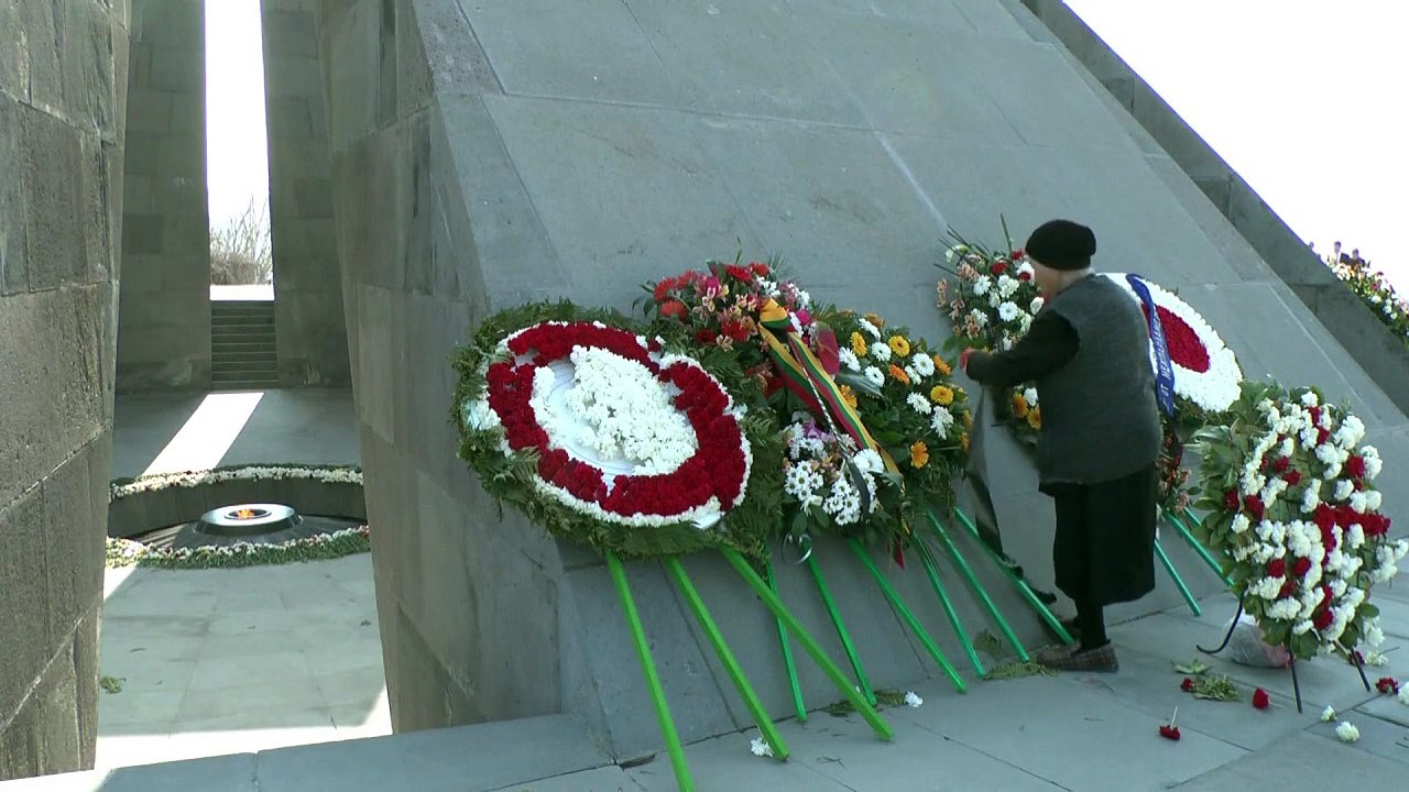 Armenien gedenkt der Opfer der Massaker vor hundert Jahren