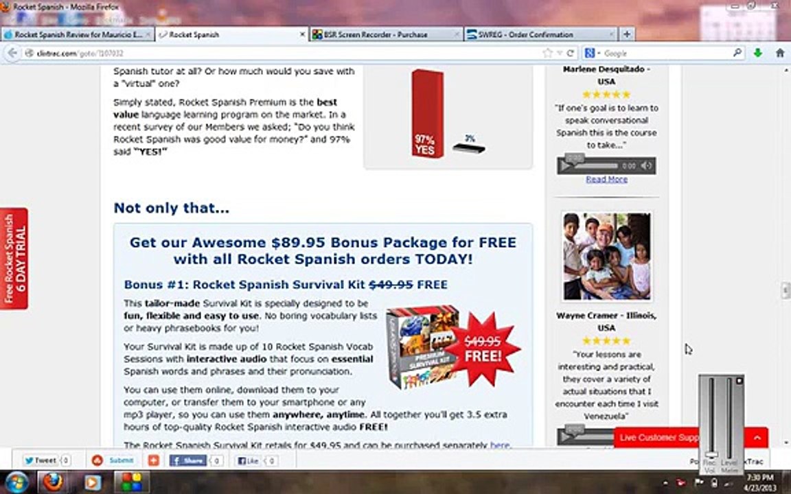 I Found a Great Discount for Rocket Spanish (No Review)