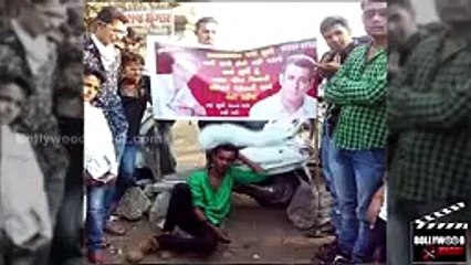 Salman Khan’s FAN Goes On A HUNGER STRIKE   24th Feb 2015 HD