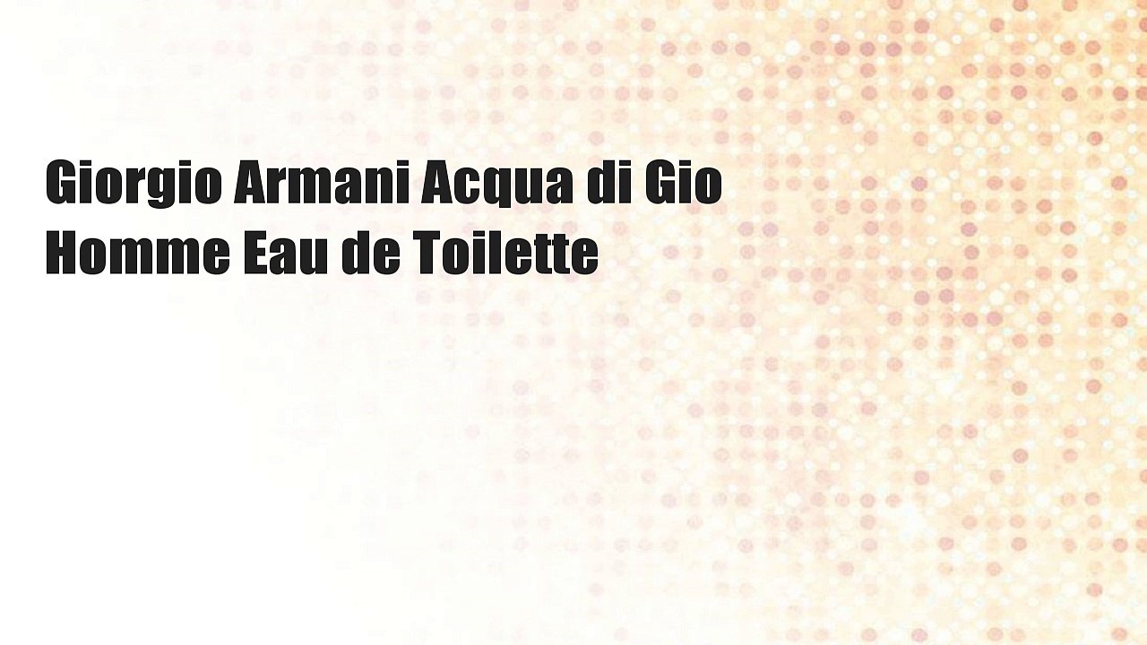 Giorgio Armani Acqua di Gio Homme Eau de Toilette