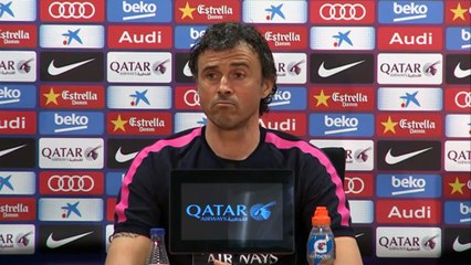 Luis Enrique: "Jugar contra Pep será especial"
