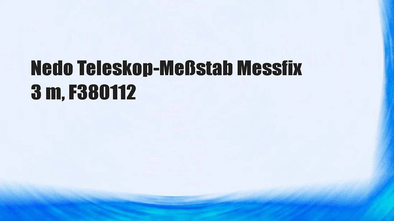 Nedo Teleskop-Meßstab Messfix 3 m, F380112