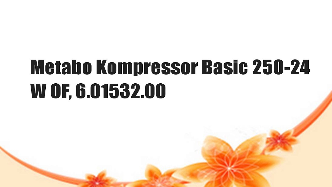 Metabo Kompressor Basic 250-24 W OF, 6.01532.00