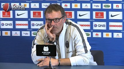 PSG / Lille - La conférence de presse de Laurent Blanc