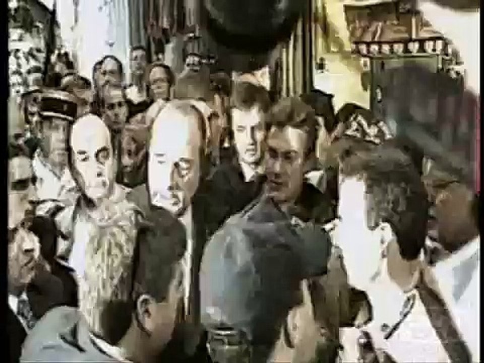 Jacques Chirac "Do you want me to go back to my plane?"