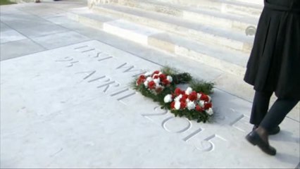 İngiliz Anıtı'nda Tören Düzenlendi (2)