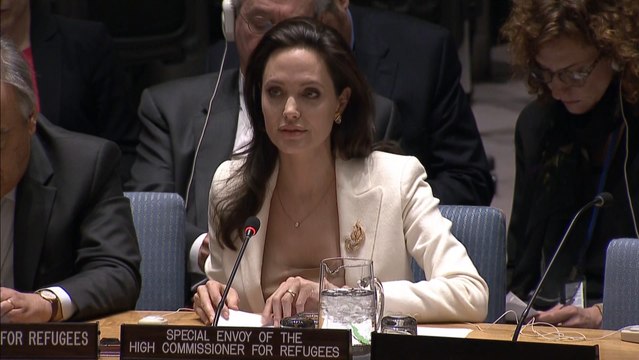 Angelina Jolie Implores U.N. To Empathize With Syrian Refugees