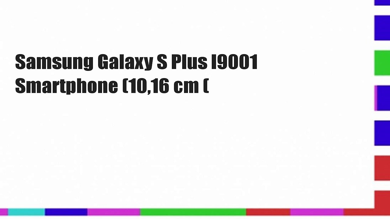 Samsung Galaxy S Plus I9001 Smartphone (10,16 cm (