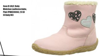 Geox B LOLLY, Baby Mädchen Lauflernschuhe, Pink (