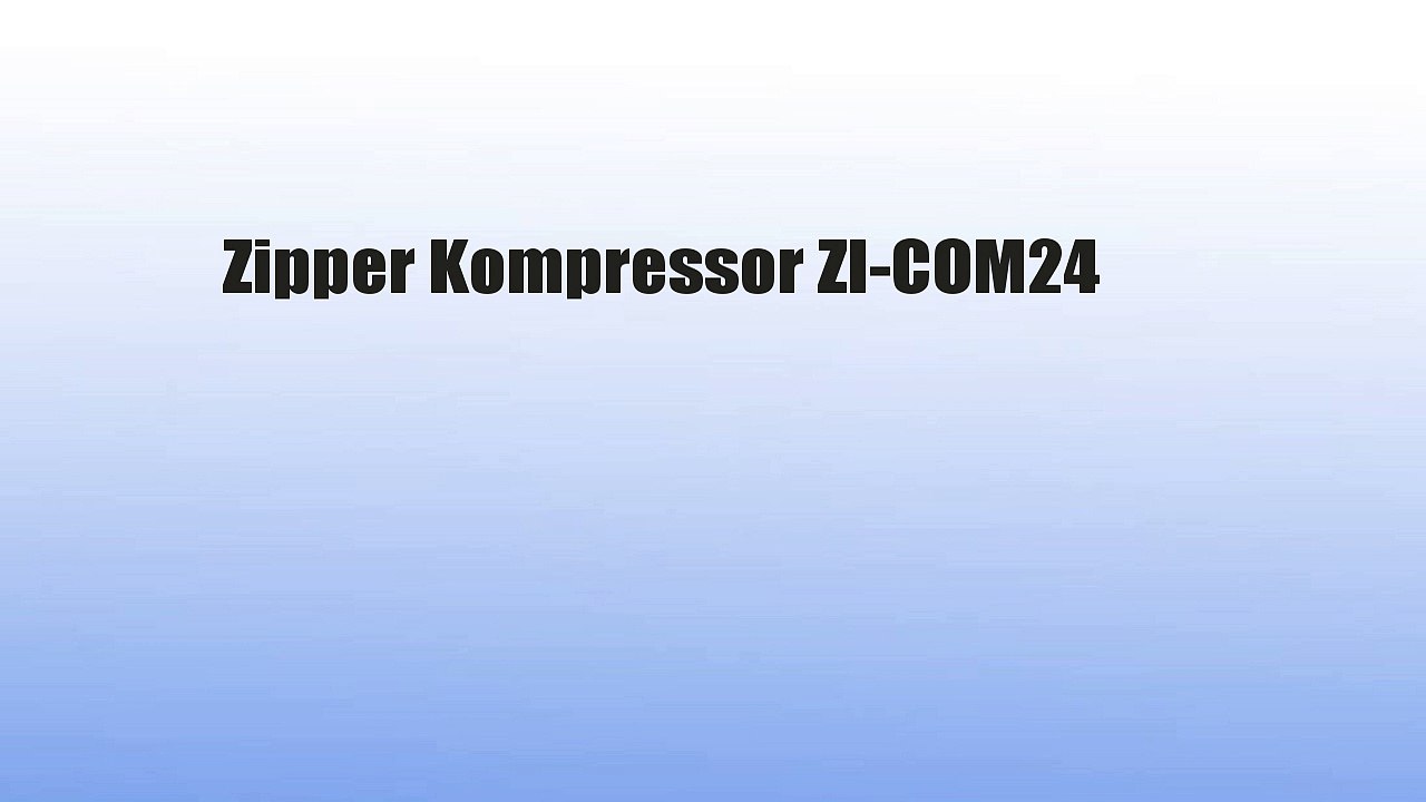 Zipper Kompressor ZI-COM24