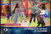 Peleas en television