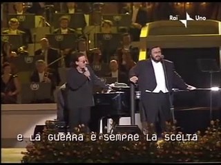Pavarotti - U2 - Ave Maria LIVE