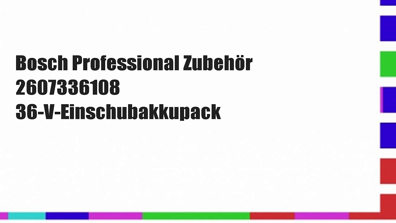 Bosch Professional Zubehör 2607336108 36-V-Einschubakkupack