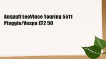 Auspuff LeoVince Touring 5511 Piaggio/Vespa ET2 50