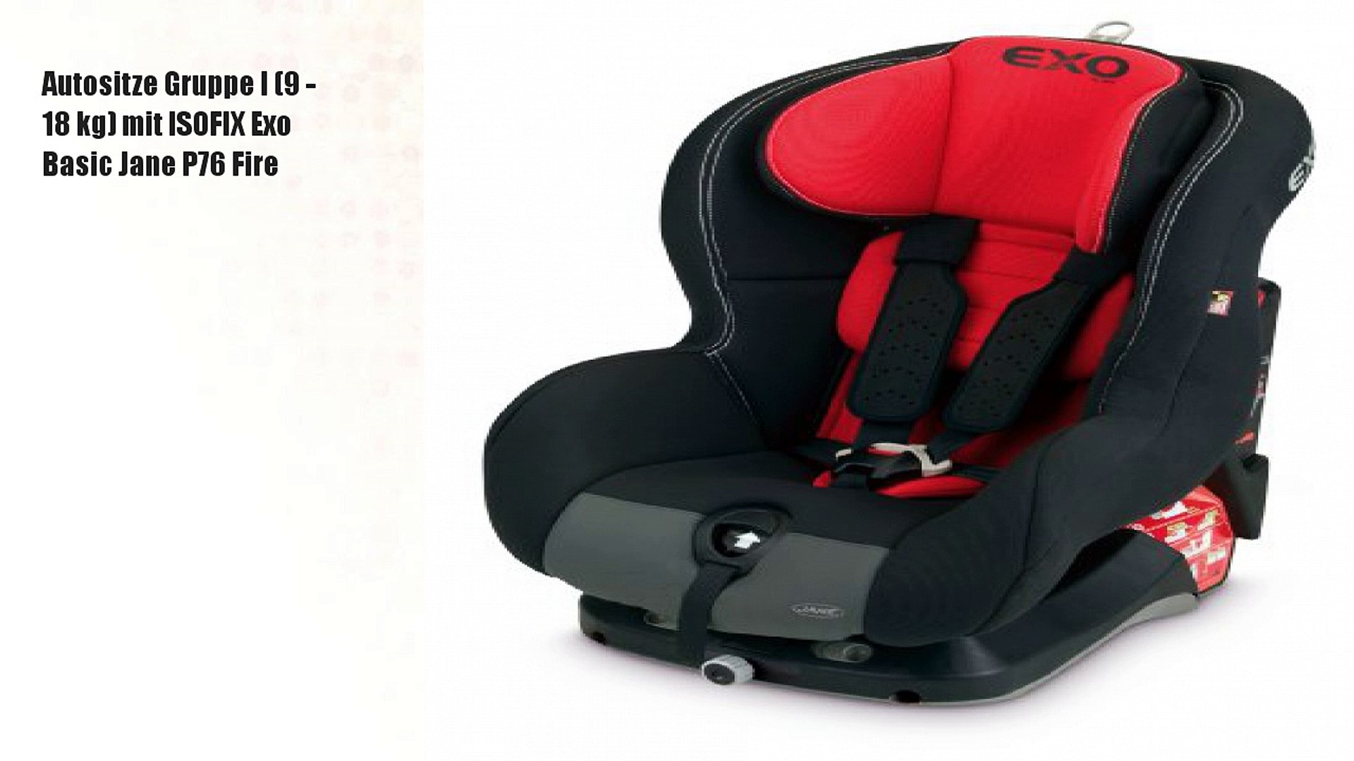 Kindersitz isofix 936 kg