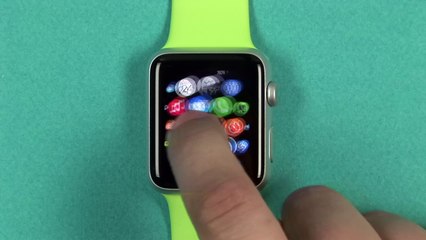 Apple Watch en vidéo : découvrez son interface