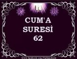 CUMA SURESİ - TÜRKÇE MEALLİ