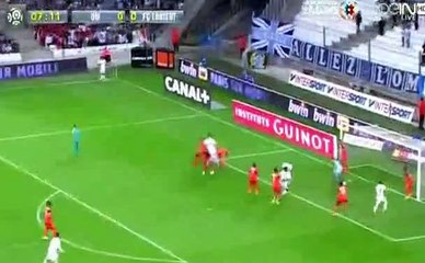 marseille v. lorient Thauvin epic miss from 1 meter