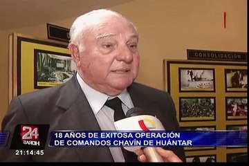 Download Video: Conmemoran 18 años de operación Chavín de Huantar que liberó a rehenes del MRTA