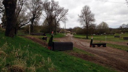 Gwen et Olympic - CROSS Sandillon 29.03.15 - Amateur 3 - 11e/60