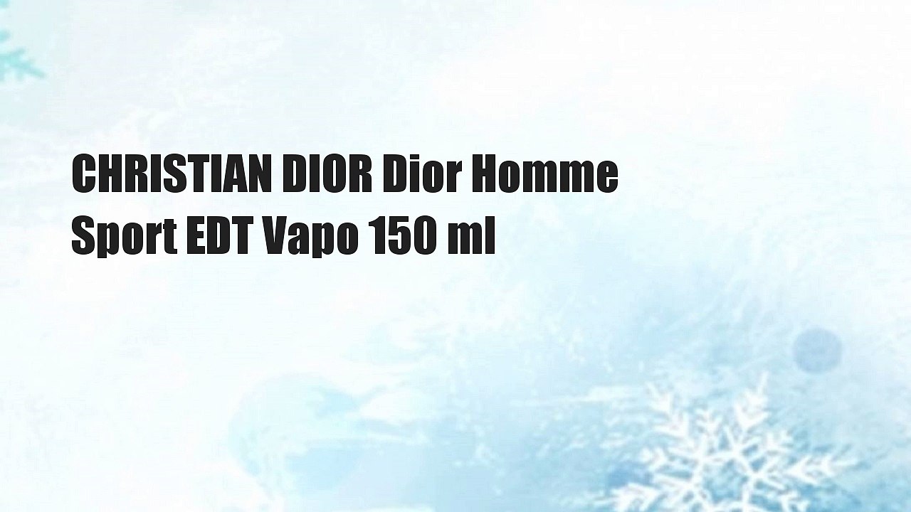 CHRISTIAN DIOR Dior Homme Sport EDT Vapo 150 ml