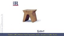 TORINO,    RIVA 1920,TAVOLINO SID,X DIVANO,X LETTO EURO 470