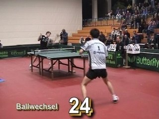 TENNIS DE TABLE - point exceptionnel