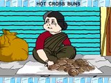 Hot Cross Buns-rhymes-rhymes for children-nursery rhymes-english rhymes-rhymes for kids