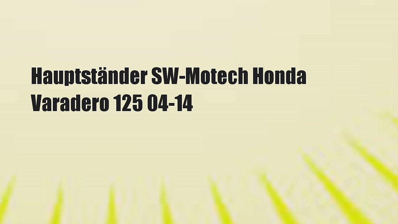 Hauptständer SW-Motech Honda Varadero 125 04-14